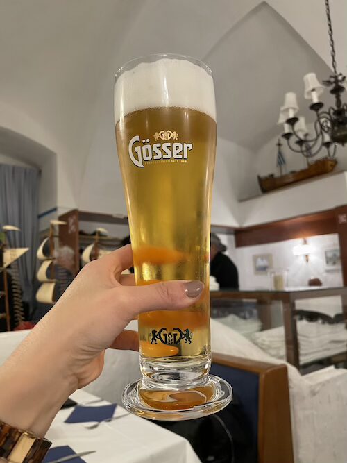 ゲッサーの生ビール