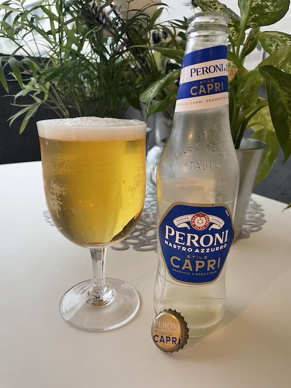 Peroni Nastro Azzurro Stile Capri(ペローニ・ナストロ・アズーロ・スティーレ・カプリ)