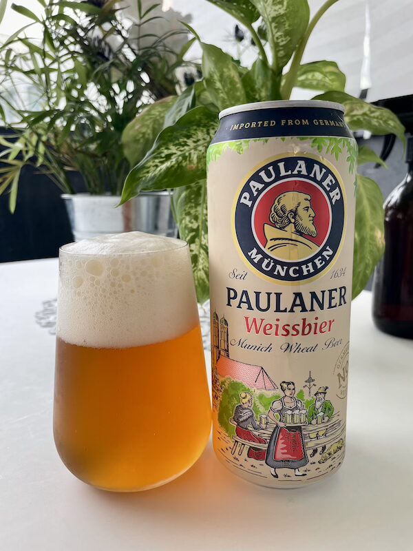 Paulanerの缶ビール