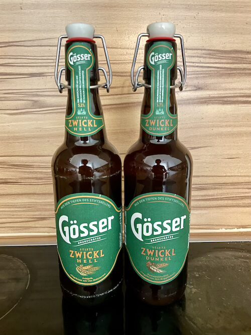 Gösser Stifts Zwickl HellとDunkel