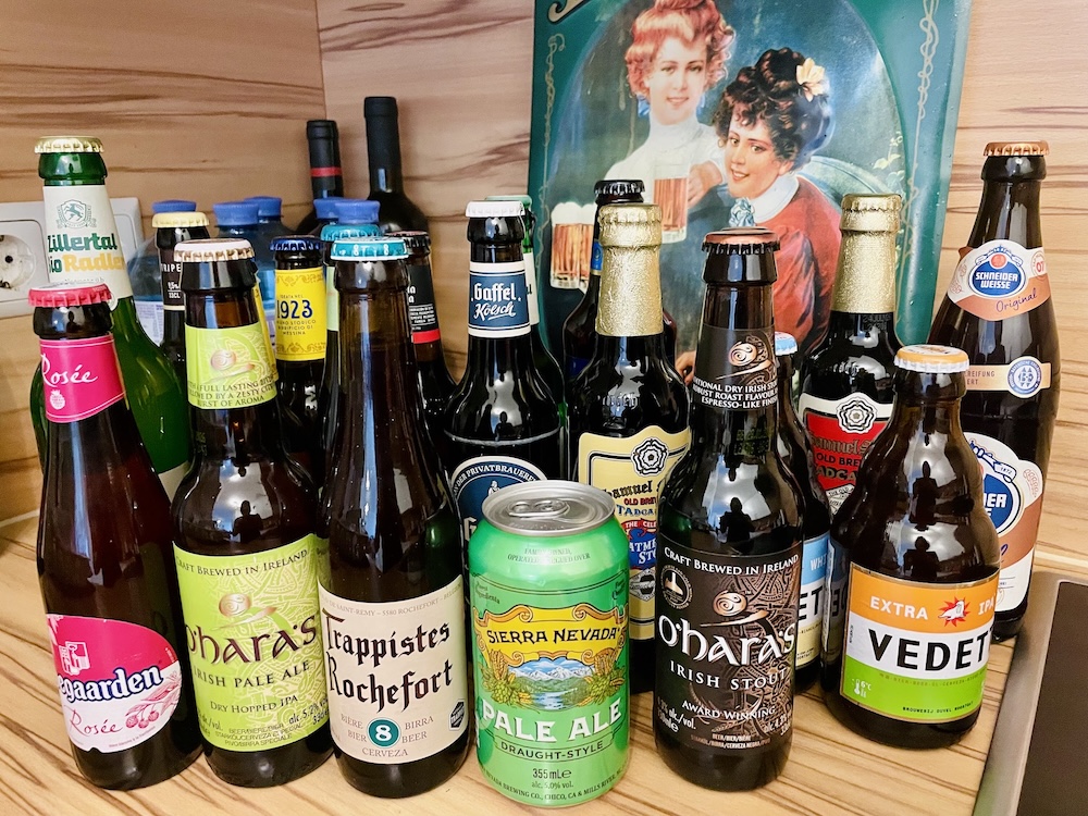 我が家の瓶ビールの数々
