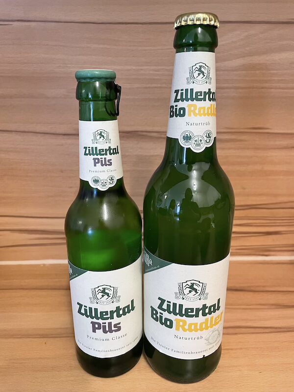 Zillertalのピルスナーとラドラー