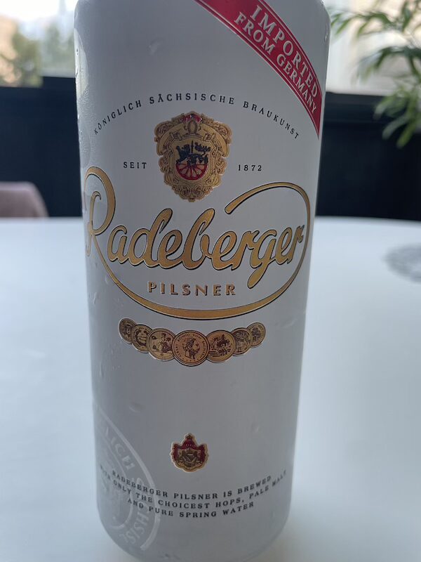 Radeberger(ラーデベルガー)のラベル