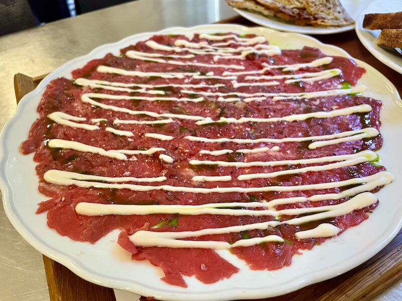 牛肉のカルパッチョ