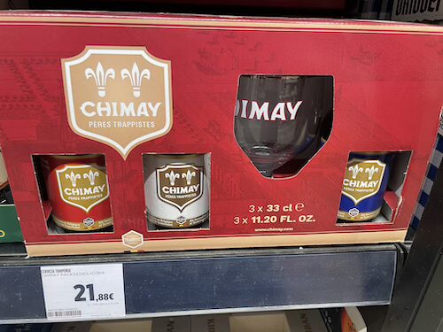 シメイ レッド/ブルー/ホワイトと専用グラス付きセット