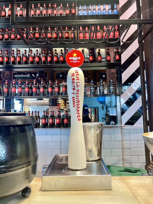 スペイン・マドリードのサン・ミゲル市場にて