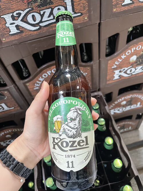 Kozel（コゼル）11の瓶ビール