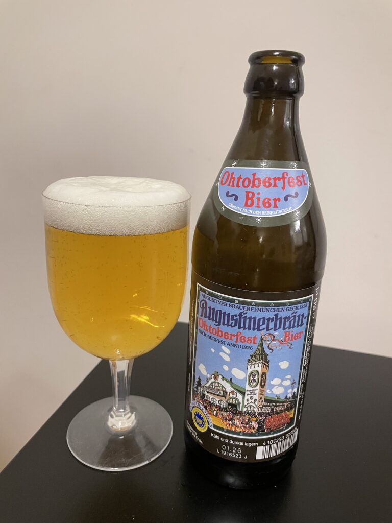 Augustiner（アウグスティナー）のオクトーバーフェストビア