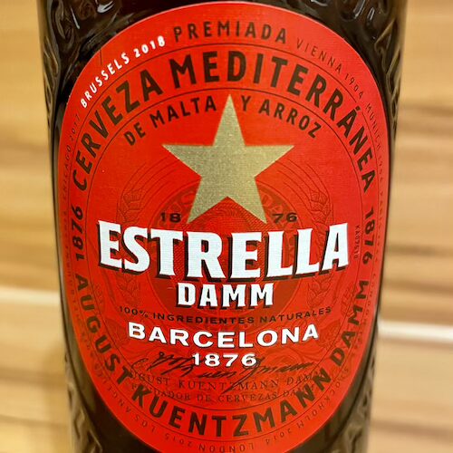 Estrella Damm（エストレージャダム）のラベル