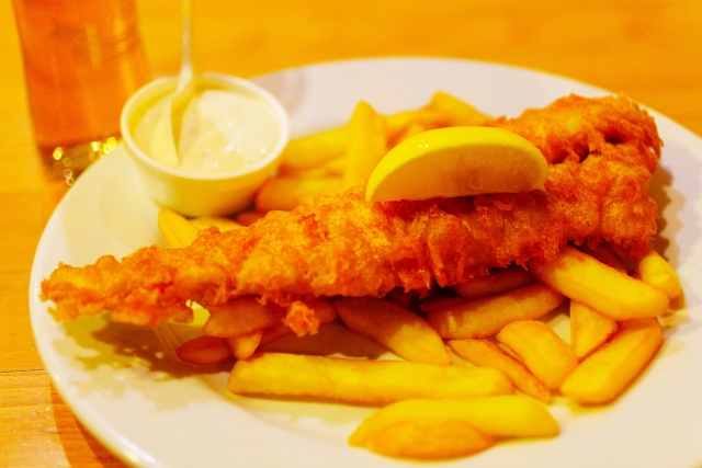 イギリス伝統料理フィッシュ&チップス