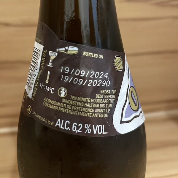 ORVAL(オルヴァル)のラベル裏側