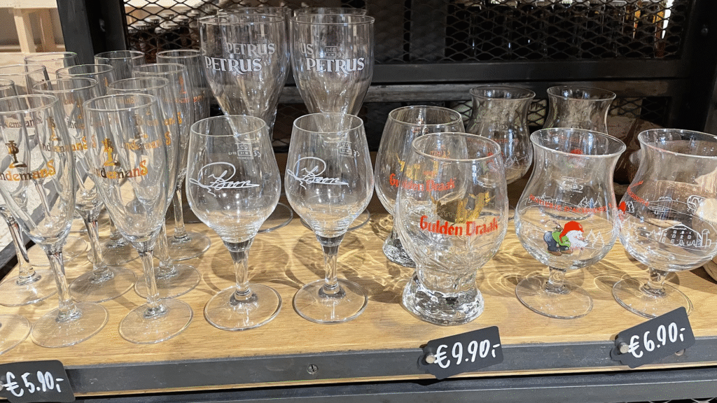 様々なビールグラス