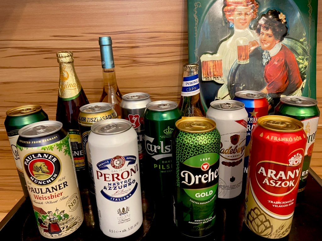 ヨーロッパのビールの数々