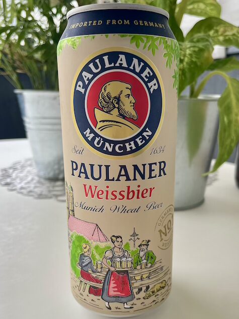 Paulaner(パウラナー)のラベル(缶)