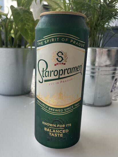 Staropramenのラベル