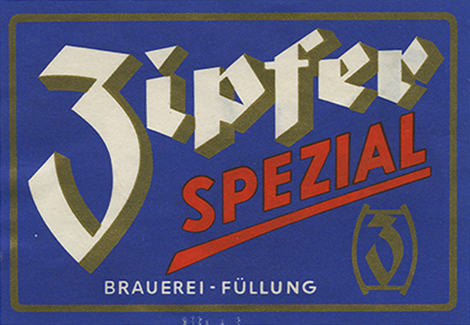 Zipfer（ツィプファー）SPEZIALのロゴ