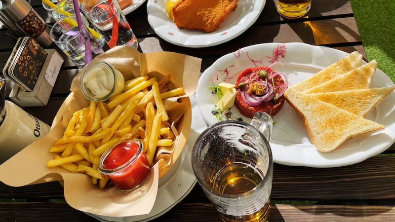 ヨーロッパビールと現地の美味しい料理
