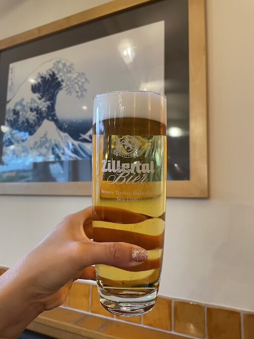 Zillertal(ツィラタール)の生ビール